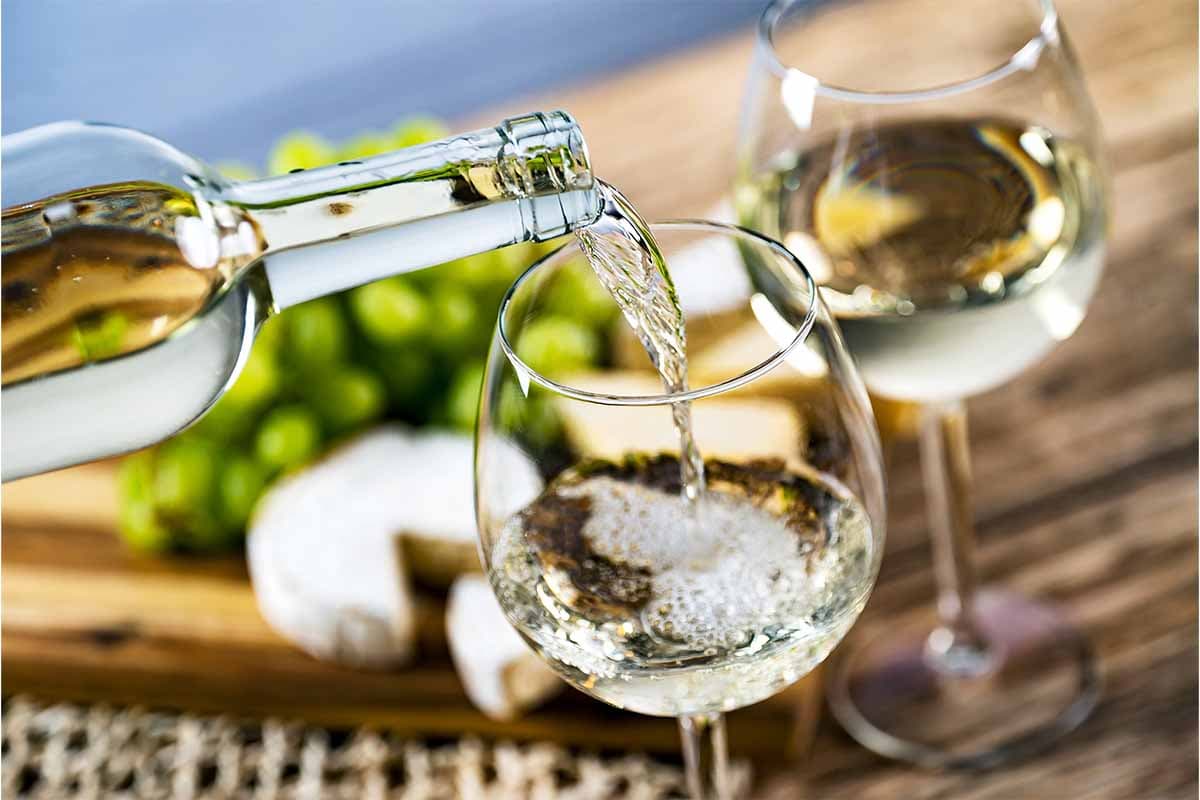 Wine in a glass