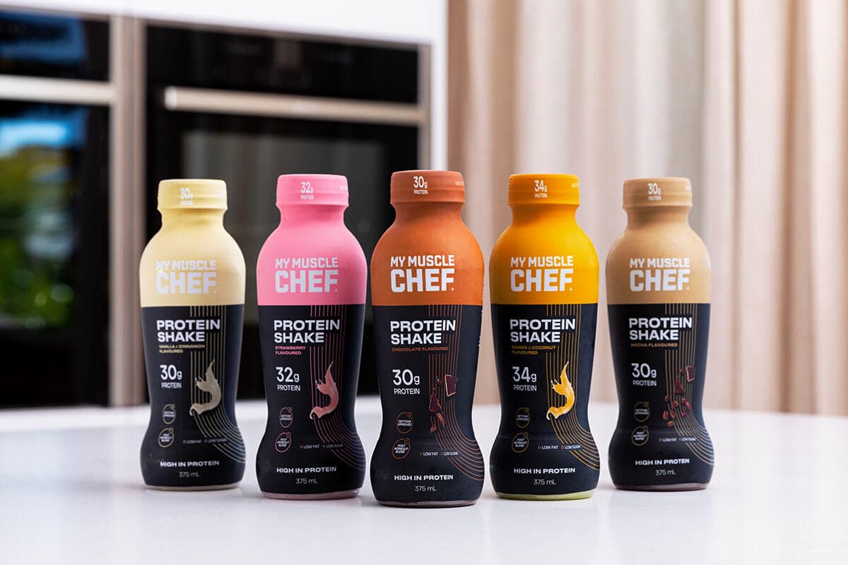 My Muscle Chef Protein Shake range