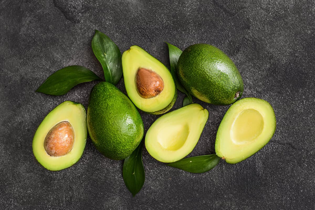 Avocado cut up