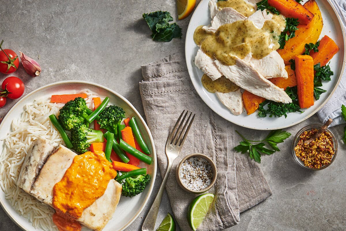My Muscle chef chicken and fish meals