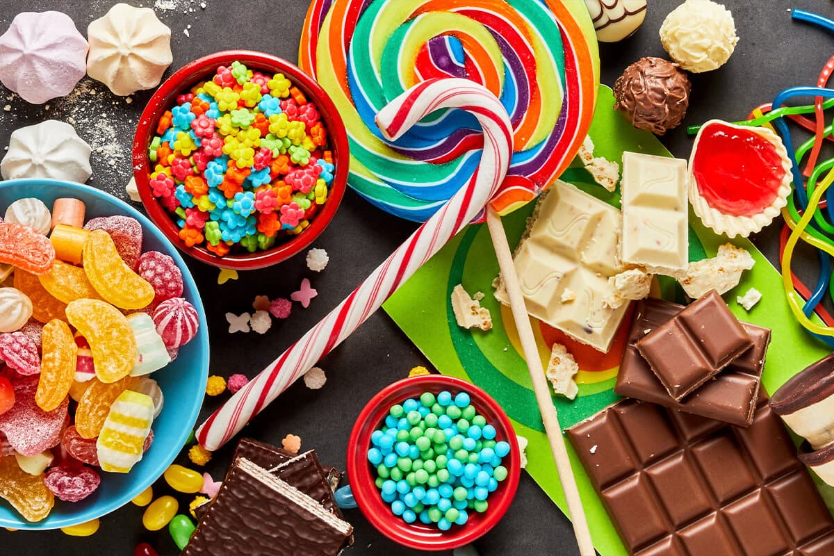 Lollies and chocolate