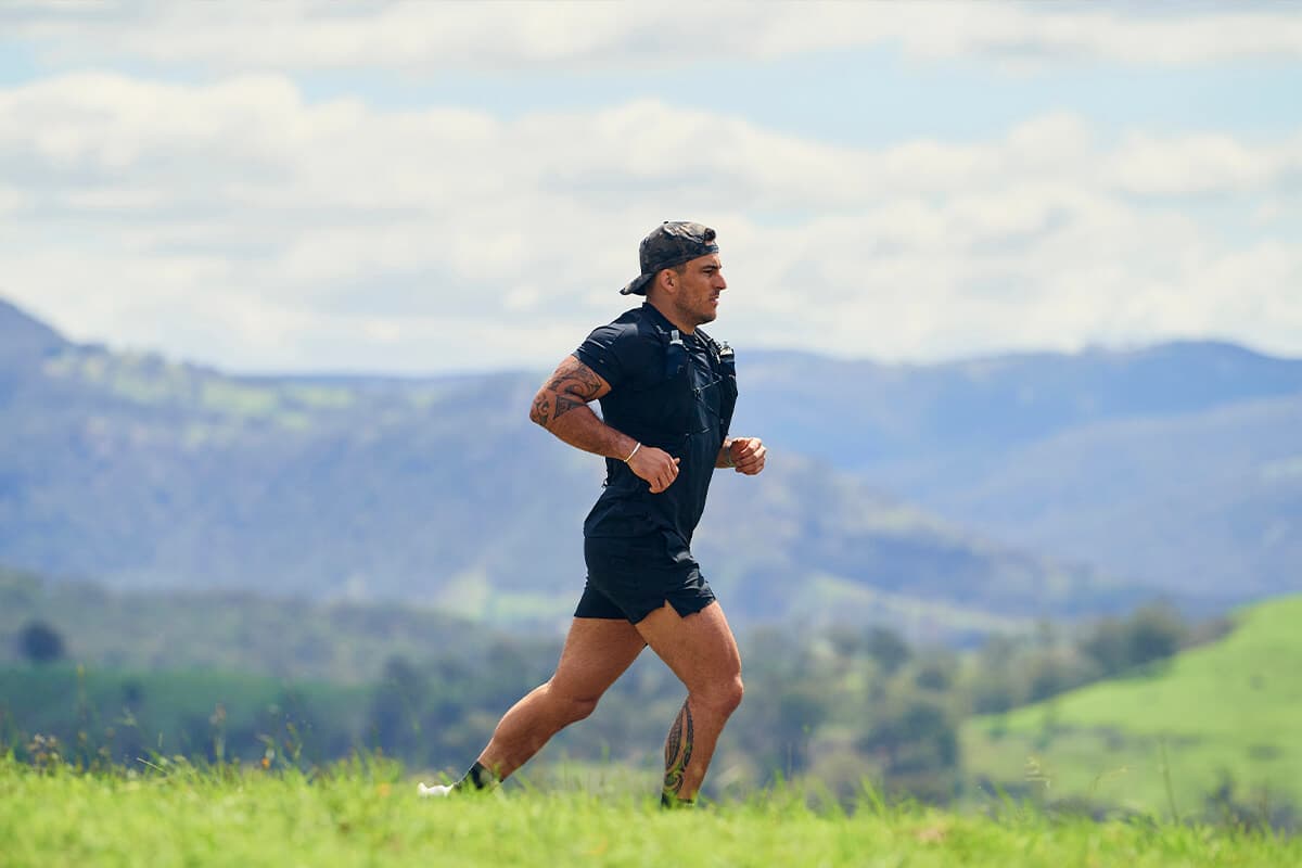 Running on grass Ben Seymour