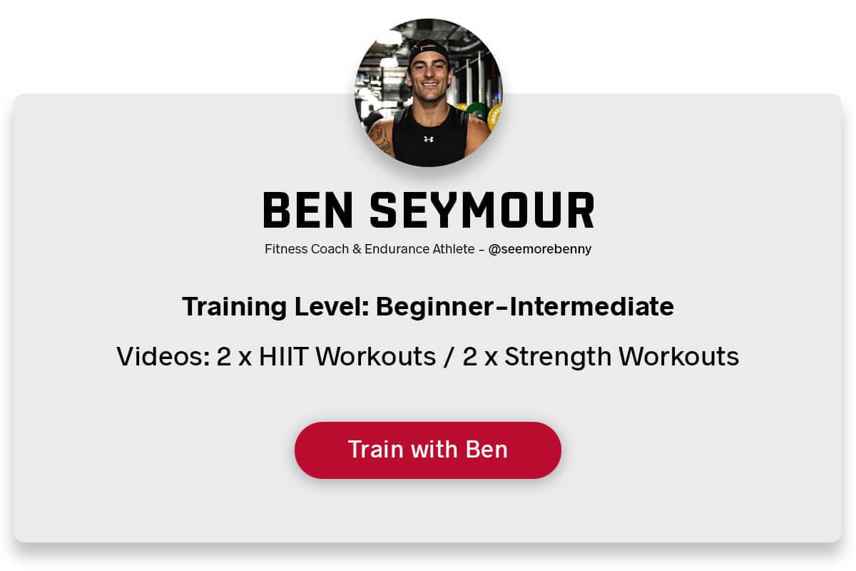 Ben Seymour beginner training