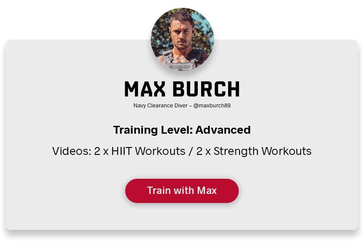 Max Burch advanced training