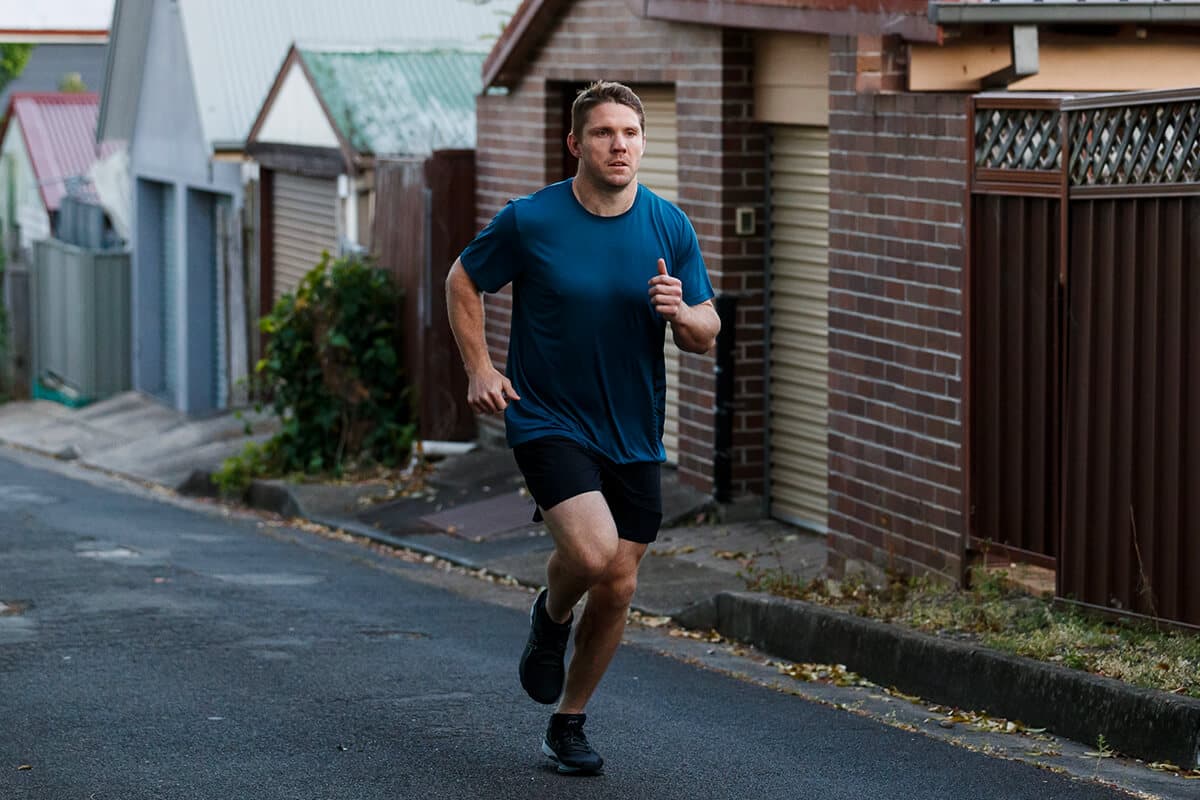 Chris Lawrence running
