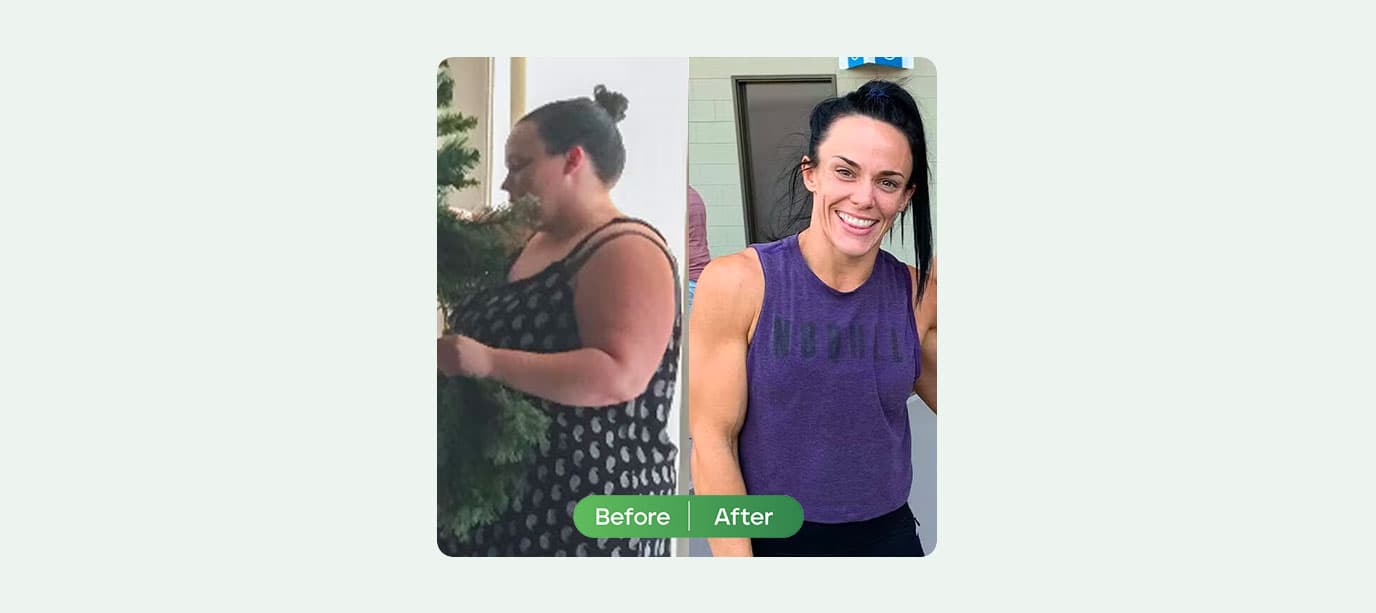 Alanna weight loss before and after
