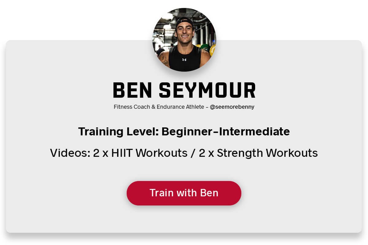 Ben Seymour beginner training