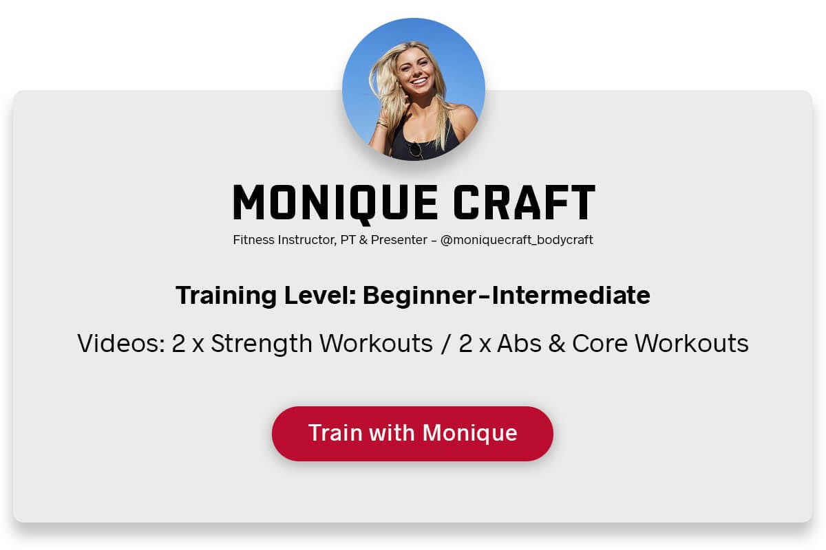 Monique Craft Beginner - intermediate training