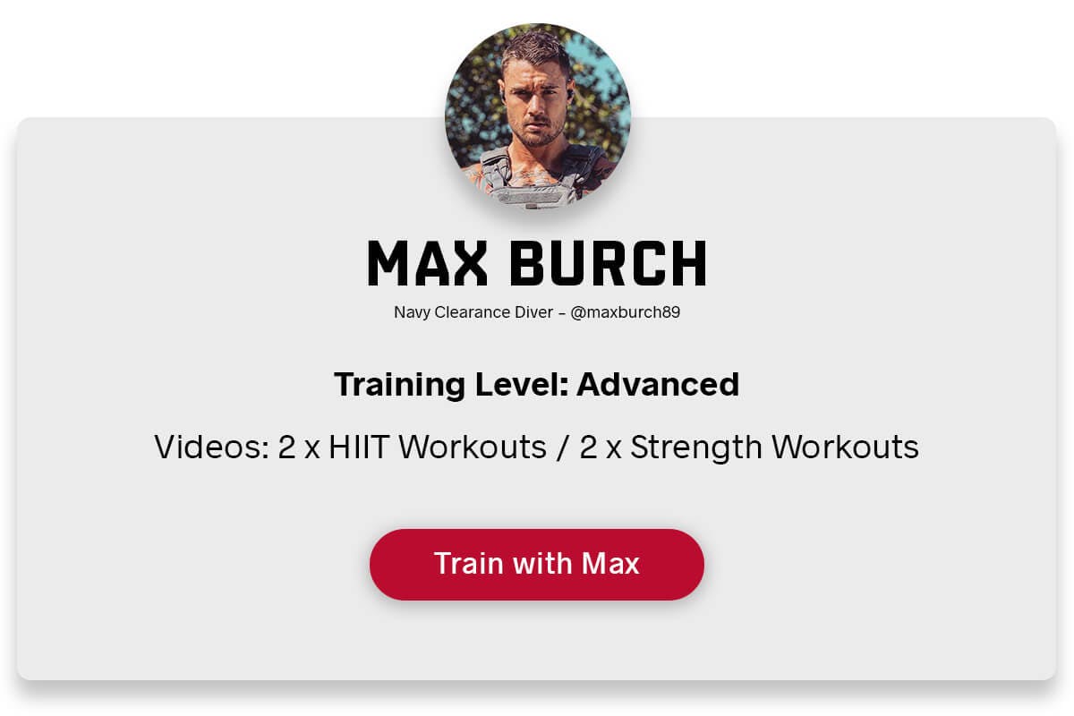 Max Burch advanced training