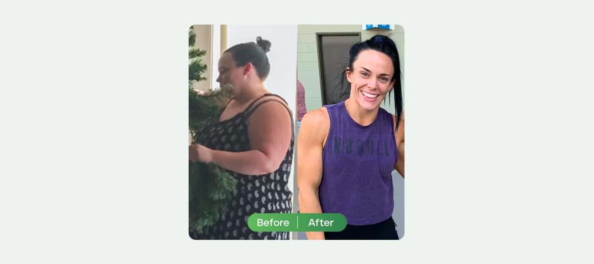 Alanna weight loss before and after